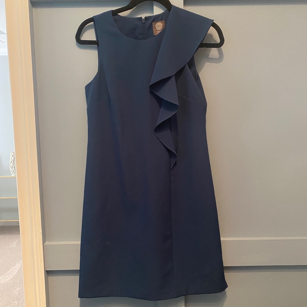 Dark Teal Ruffle Dress